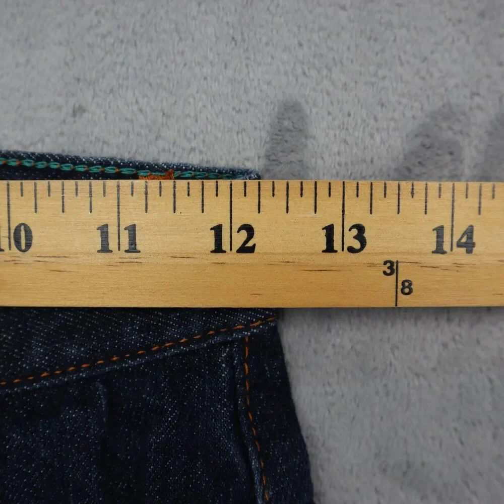 Sean John Jeans Youth 12 24x26 Boys Blue Denim Long Pants Dark Wash Baggy